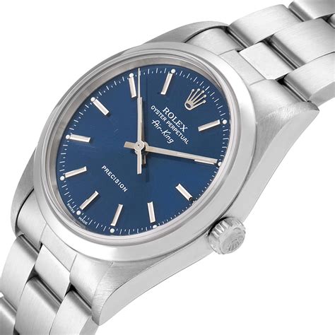 buy rolex air king blue dial|air king rolex price.